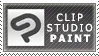 image with Clip Studio Paint logo and an animated text that says Clip Studio Paint